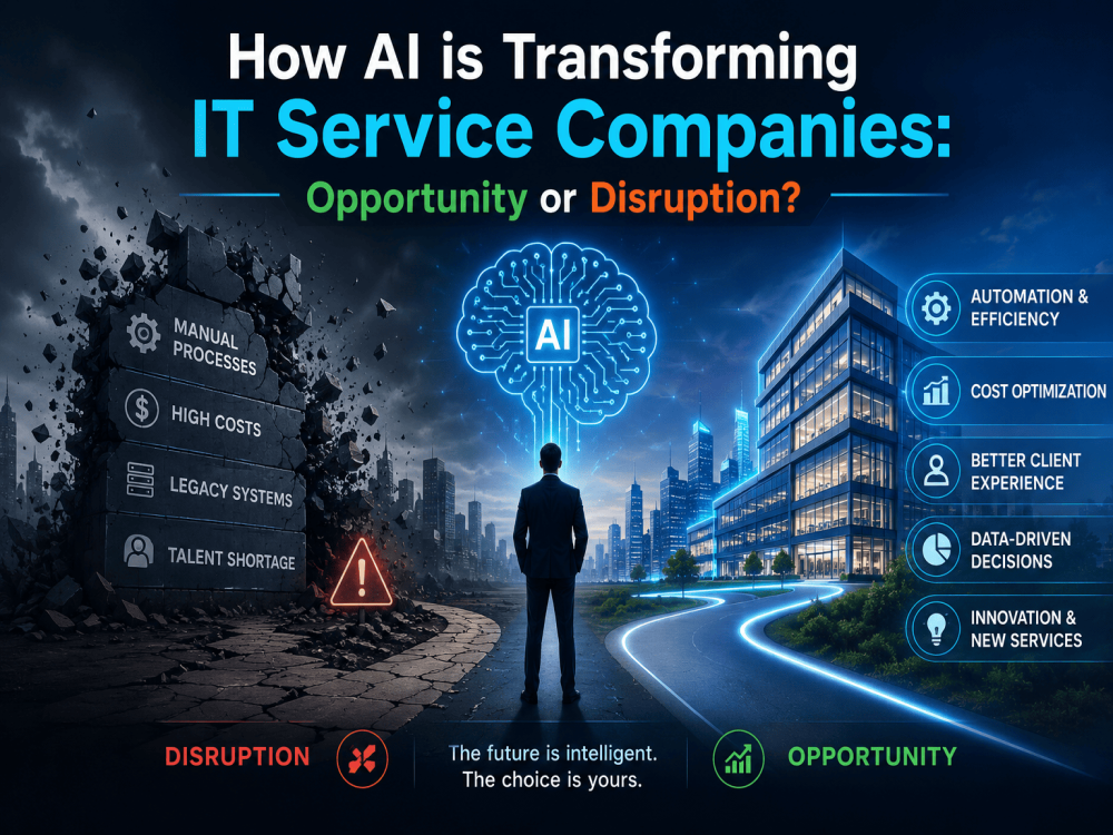 How AI is Transforming IT Service Companies: Opportunity or Disruption?